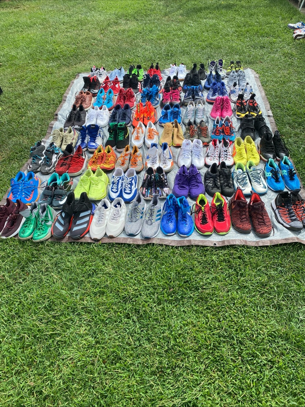 67 pairs  Multiples  Sneakers - Size 12-13